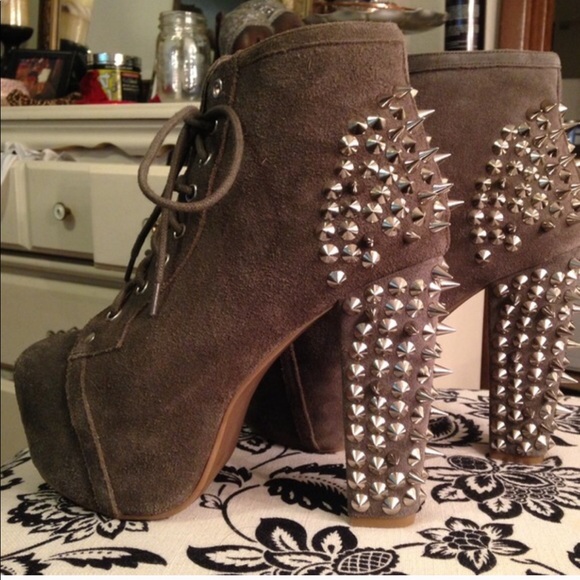 Jeffrey Campbell Spiked Litas - Picture 1 of 2